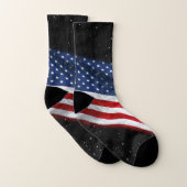 Stars and Stripes USA Patriotic American Flag Sokken (Paar)