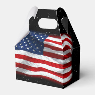 Stars and Stripes USA Patriottic American Flag Bedankdoosjes