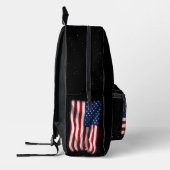 Stars and Stripes USA Patriottic American Flag Bedrukte Rugzak (Links)