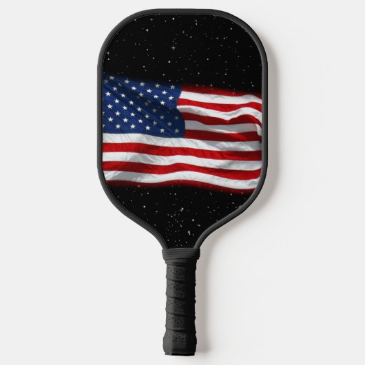 Stars and Stripes USA Patriottic American Flag Pickleball Paddle (Achterkant)