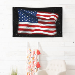 Stars and Stripes USA Patriottic American Flag Spandoek
