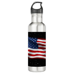 Stars and Stripes USA Patriottic American Flag Waterfles