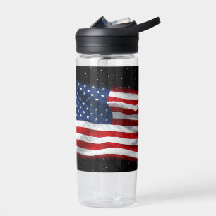 Stars and Stripes USA Patriottic American Flag Waterfles