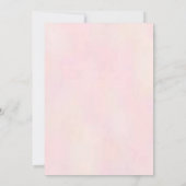 Stars and Swirls verjaardagsfeestje uitnodiging (Achterkant)