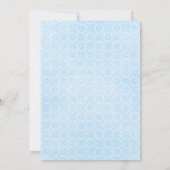 Stars Boys Photo Baby Faire-part (Dos)