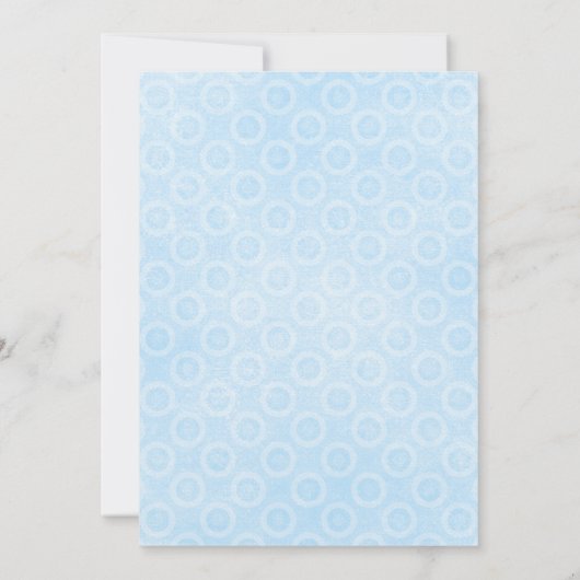 Stars Boys Photo Baby Faire-part (Dos)