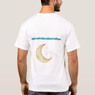 Stars Can’t Shine Without Darkness – Minimalist Mo T-shirt