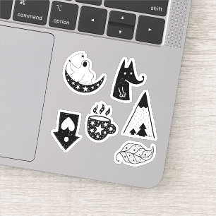 Stars & Constellations Night Sky Collectie Sticker