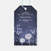 Stars en bruiloft van Twilight Sky Cadeaulabel (Voorkant)