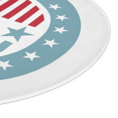 Stars en Stripes, 4 juli, snijvlak Snijplank (Hoek)