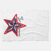 Stars en Stripes Forever. Theedoek (Horizontaal)