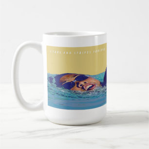 Stars en Stripes Freestyle Swimming Mok
