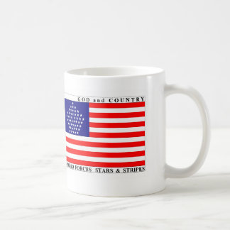 Stars en Stripes Mok van gewapende strijdkrachten