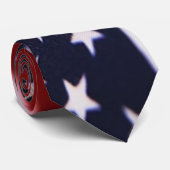 Stars en Stripes Necktie Stropdas (Opgerold)