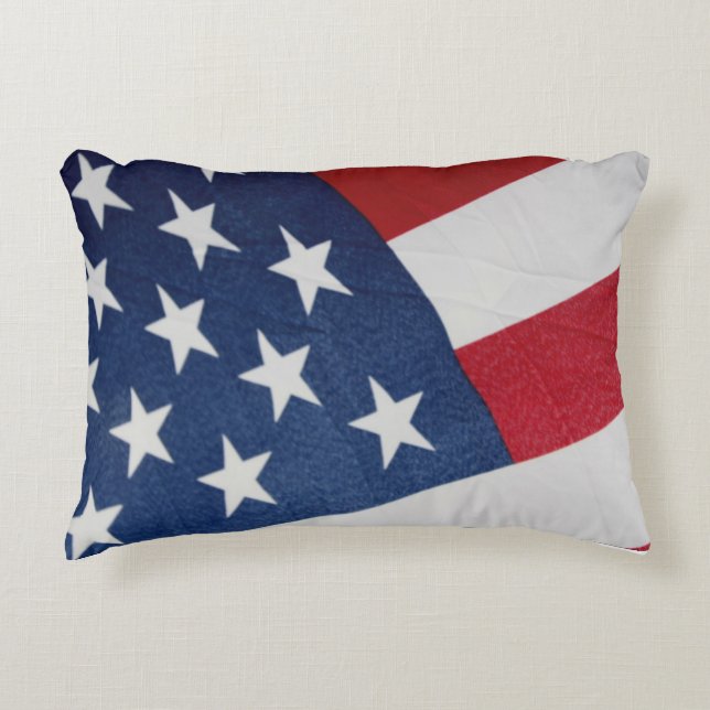 Stars en Stripes Pillow Accent Kussen (Voorkant)