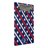 Stars en Stripes USA Flag Custom Mini Klembord (Schuin)