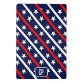 Stars en Stripes USA Flag Custom Mini Klembord (Achterkant)