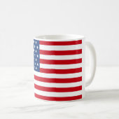 Stars en Stripes USA Koffiemok (Voorkant rechts)
