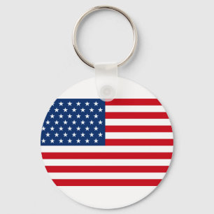Stars en Stripes USA Sleutelhanger
