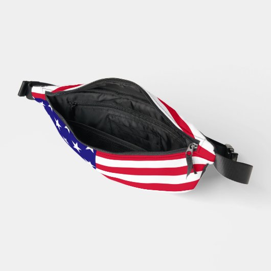 Stars en strips US Flag Design Heuptasje (Open)