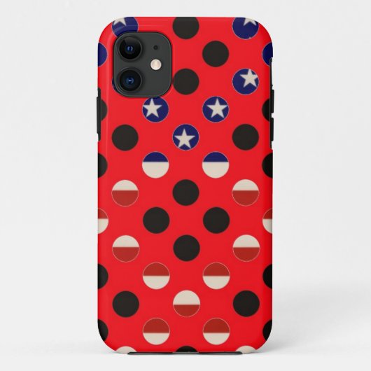Stars et rayures iPhone 5 Coque (Dos)