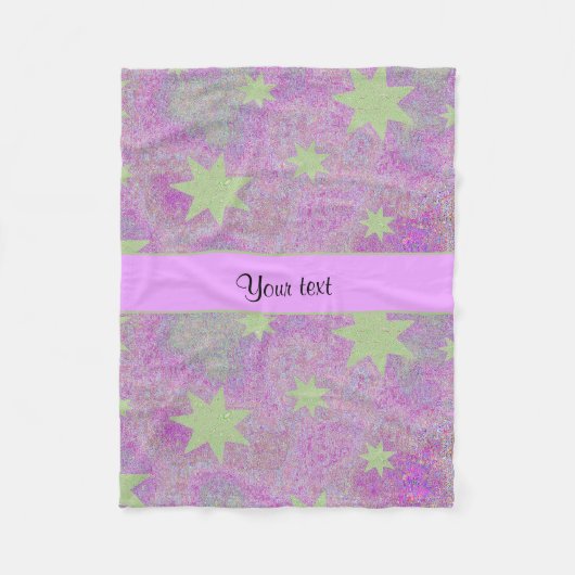 Stars Fleece Deken (Voorkant)