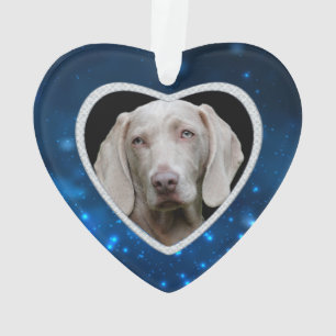 Stars Forever Faux Diamond Frame Pet Memorial