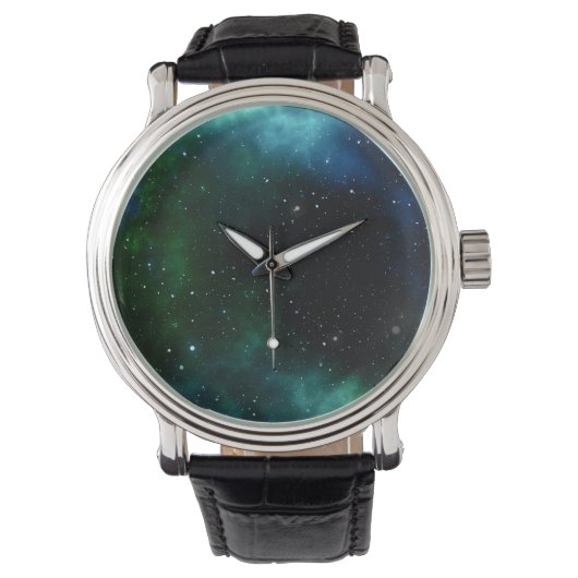 Stars Galaxy Gradient Horloge (Voorkant)