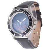 Stars Galaxy Gradient Horloge (Gekanteld)