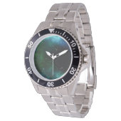 Stars Galaxy Gradient Horloge (Gekanteld)