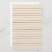 Stars Gelinde Stationery Briefpapier (Voorkant / Achterkant)