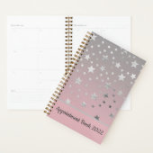 Stars Gris Rose Ombre Design Chic Moderne (Devant avec enveloppe)