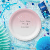Stars Moon Baby shower Papieren Bordje (Feest)