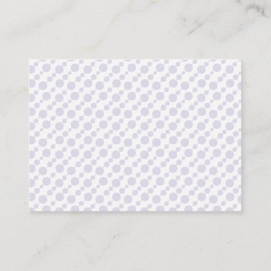 Stars Moon Lavender Baby shower Book Request Card Informatiekaartje (Achterkant)