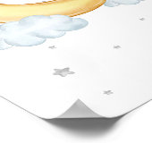 Stars Moon Nursery Poster Kids Room Imprimer (Coin)