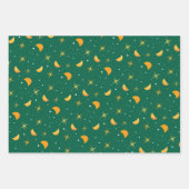 Stars & Moons Cadeaupapier - Design Set 2 (Voorkant)