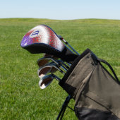 Stars-n-Stripes monogram Golfheadcover (Insitu)