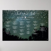 STARS NGHT SKY SEATING CHART, ALPHA POSTER (Voorkant)