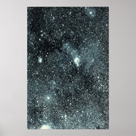 Stars Night Sky Poster (Voorkant)