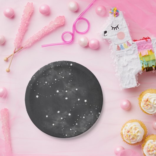 Stars Outer Space Verjaardagsfeestje Papier Borden Papieren Bordje (Feest)