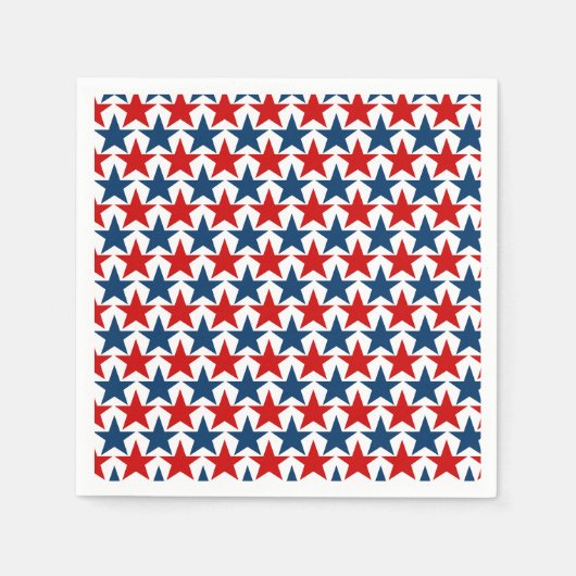 Stars Paper Napkins Servetten (Voorkant)