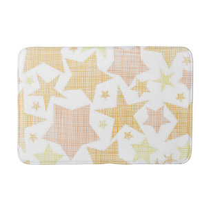 Stars patroon badmat