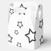 Stars patroon bedankdoosjes (Geopend)