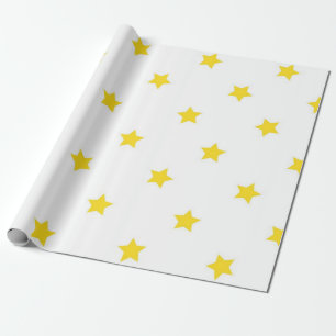 Stars patroon cadeaupapier