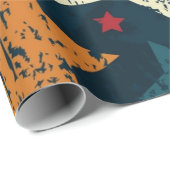 Stars patroon cadeaupapier (Rol Hoek)