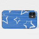 Stars patroon Case-Mate iPhone case (Achterkant (horizontaal))
