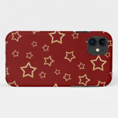 Stars patroon Case-Mate iPhone case (Achterkant (horizontaal))