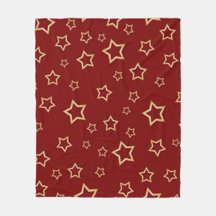 Stars patroon fleece deken