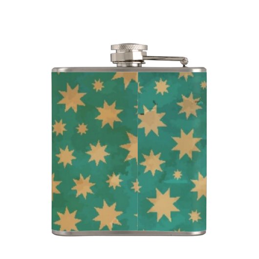 Stars patroon heupfles (Achterkant)