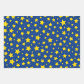Stars patroon inpakpapier vel (Voorkant 2)